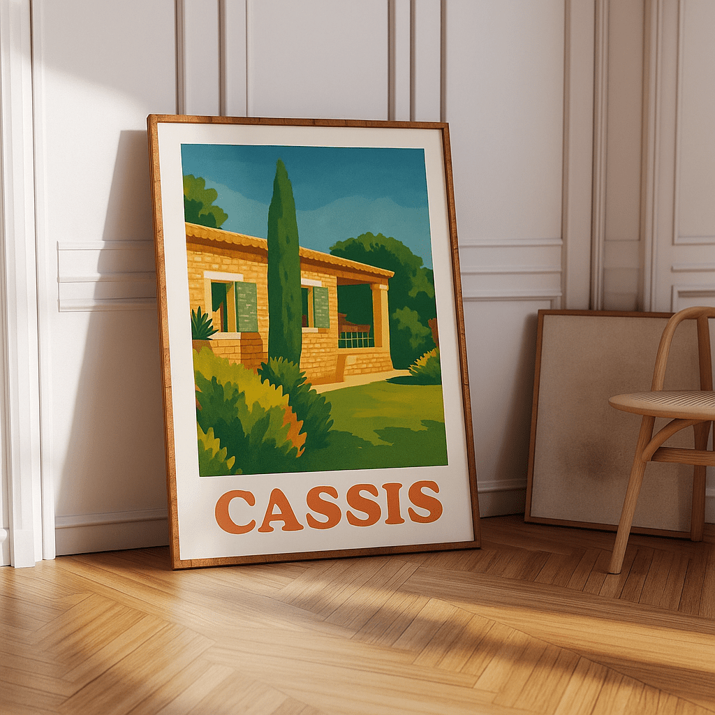 Affiche maison personnalisée - Nostalgic Poster