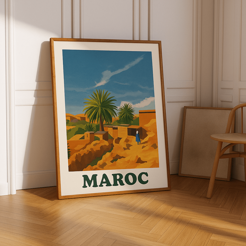 Affiche voyage personnalisée - Nostalgic Poster