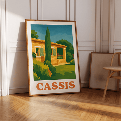Affiche maison personnalisée - Nostalgic Poster